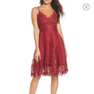 Foxiedox Red “Calla” Dress
